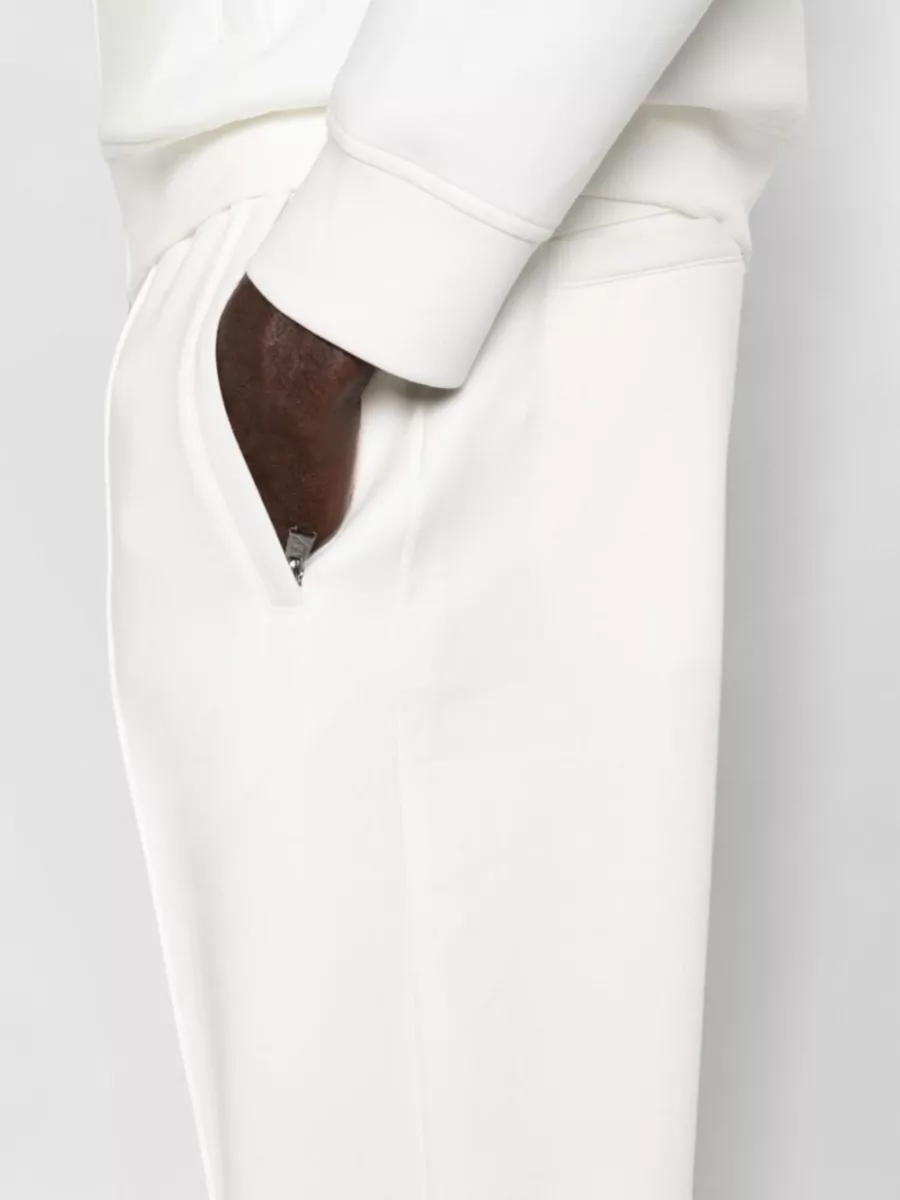 Emporio Armani Cotton Drawstring Sweatpants