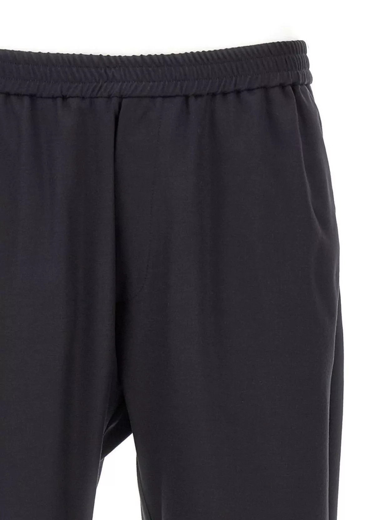 BARENA VENEZIA 'VOGA' STRAIGHT LEG TROUSERS WITH ELASTIC WAISTBAND