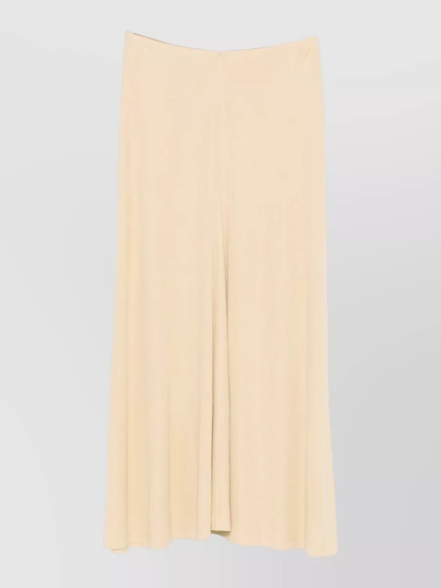 Totême paneled flared maxi skirt