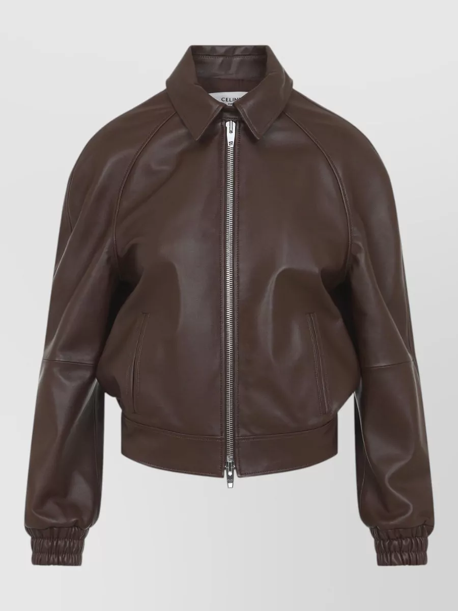 Celine Lamb Leather Jacket