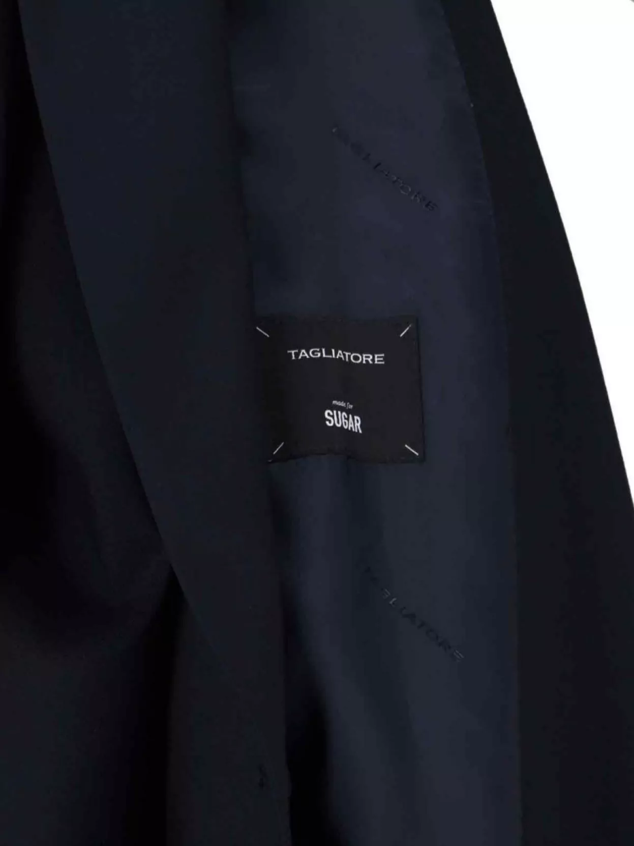 Tagliatore Double-Breasted Blazer Gold Buttons
