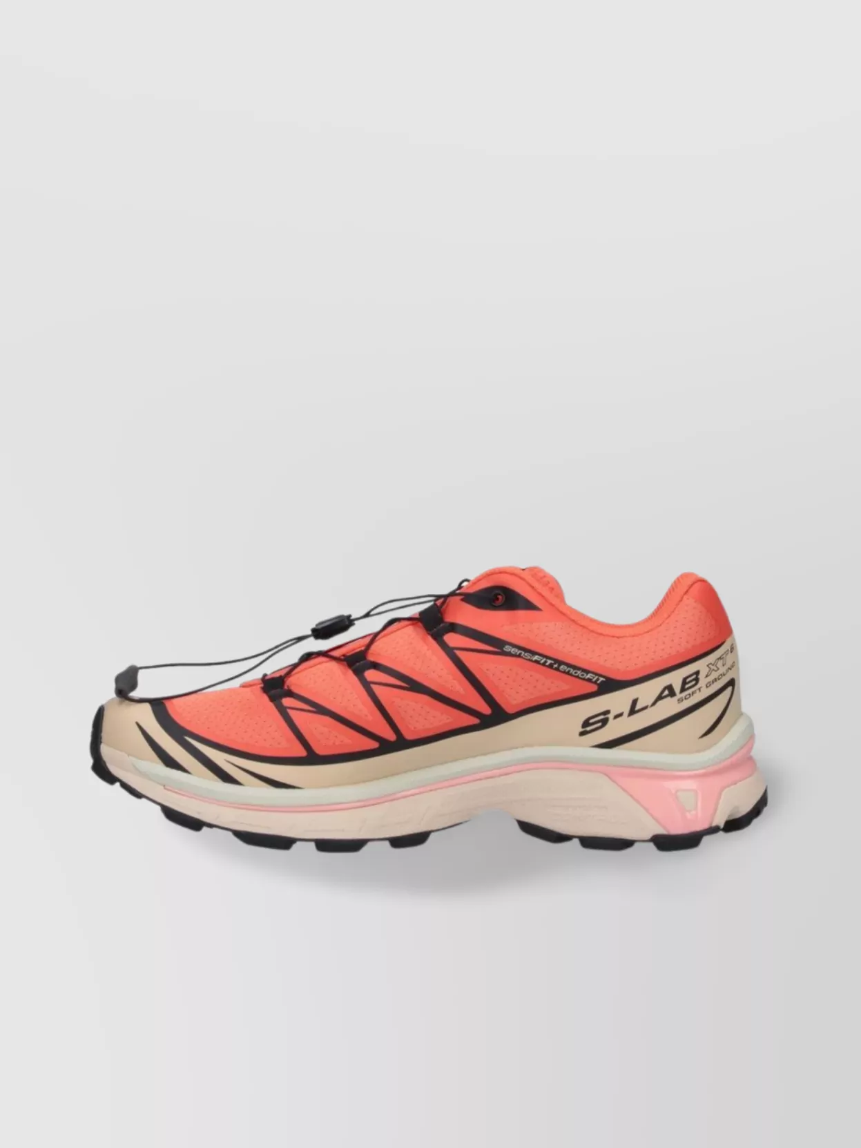Salomon Low Top Sneakers With Mesh Upper And Rubber Outsole