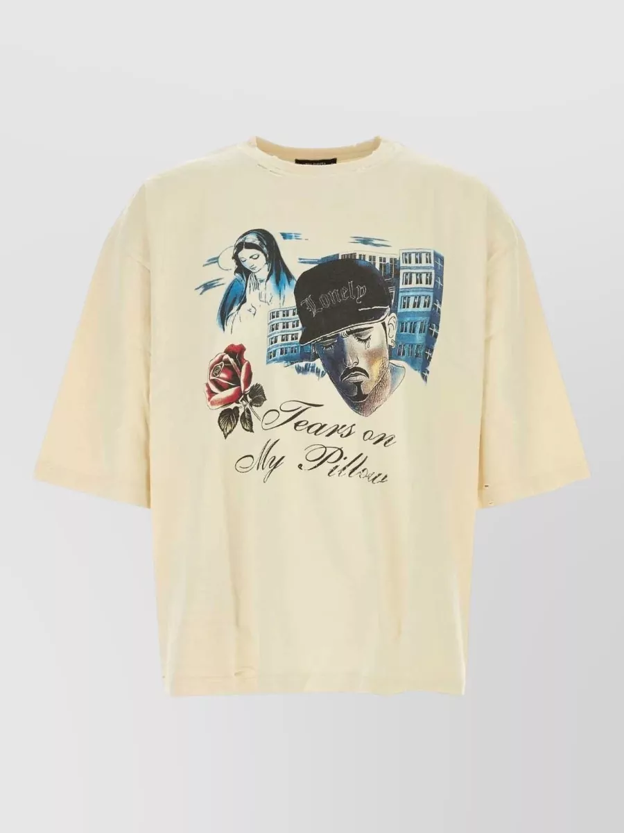 Willy Chavarria Cotton Oversized T-Shirt