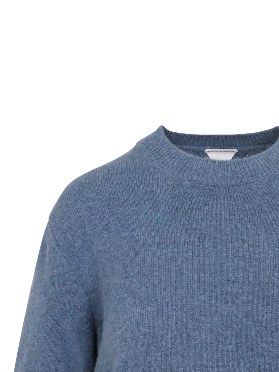 Bottega Veneta Cashmere Ribbed Crew-Neck Sweater