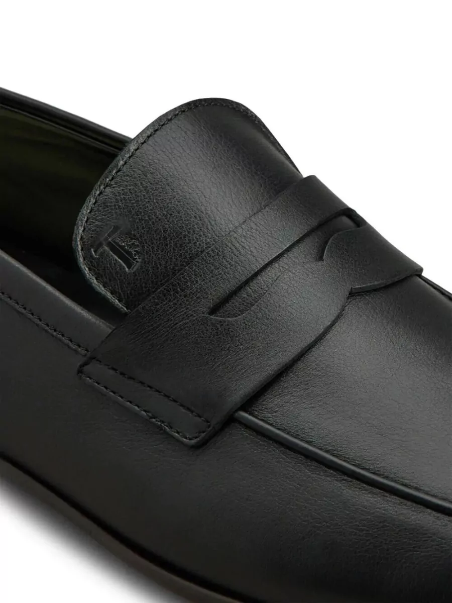 Tod's Modern Leather Slip-On Shoes