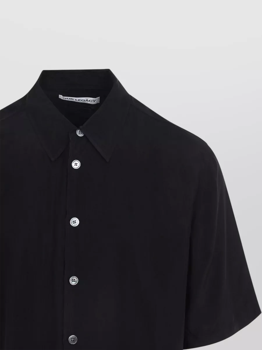 Our Legacy Cupro Short-Sleeve Shirt