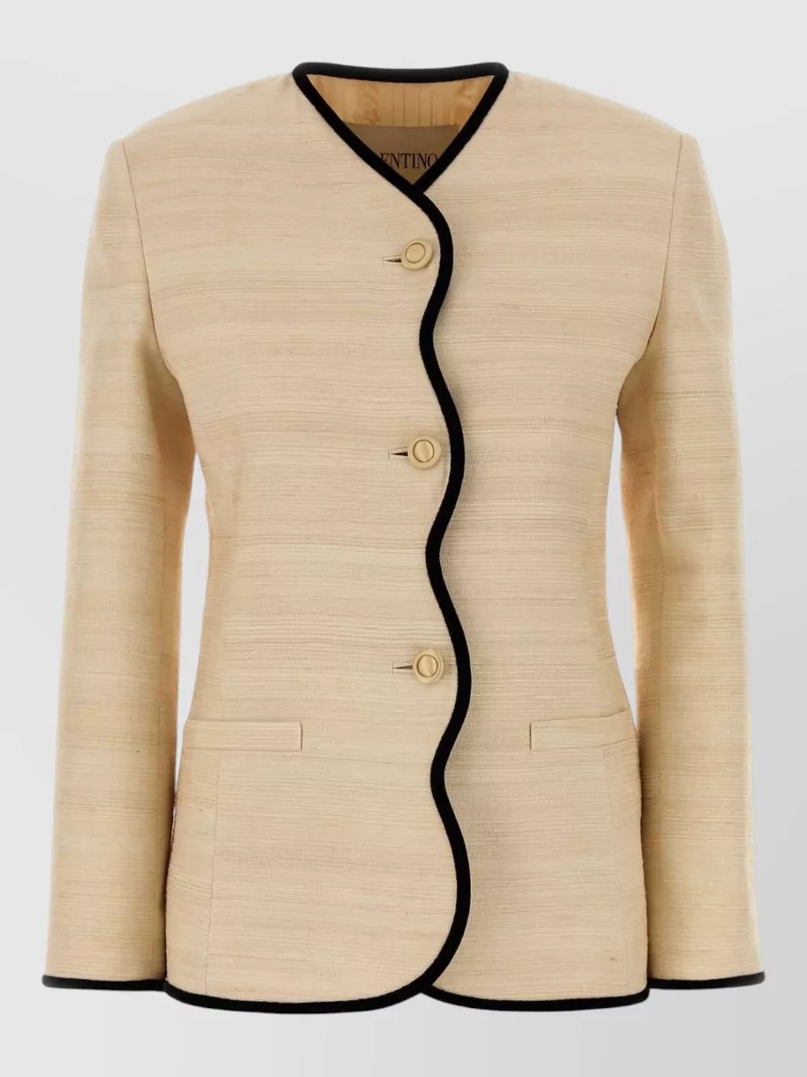 Valentino Garavani Silk Blend Blazer