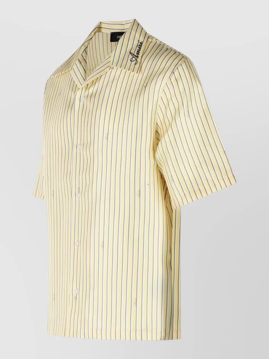 Amiri Silk Bowling Shirt