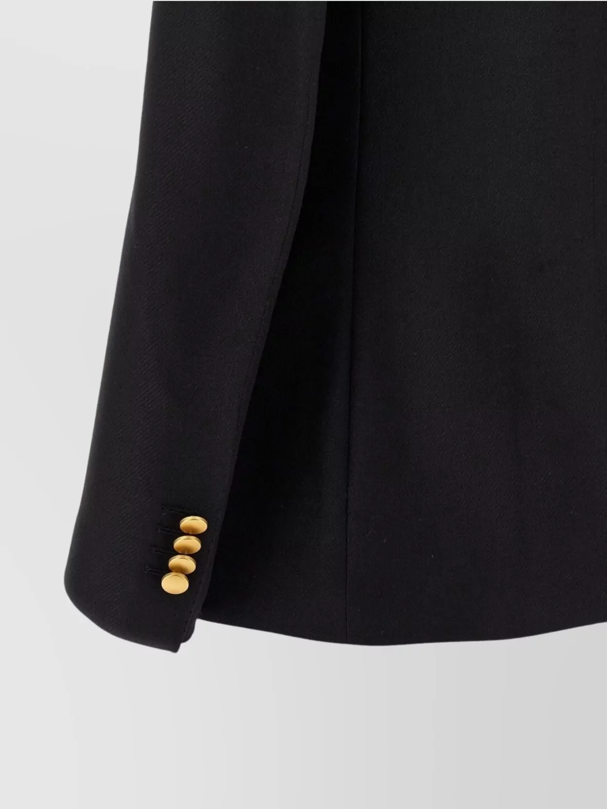 Tagliatore Double-breasted Wool Jacket With Peak Lapels In Black