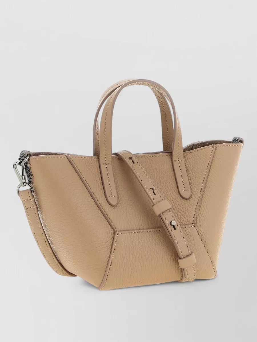 Brunello Cucinelli Na Na Leather Mini Shoulder Bag