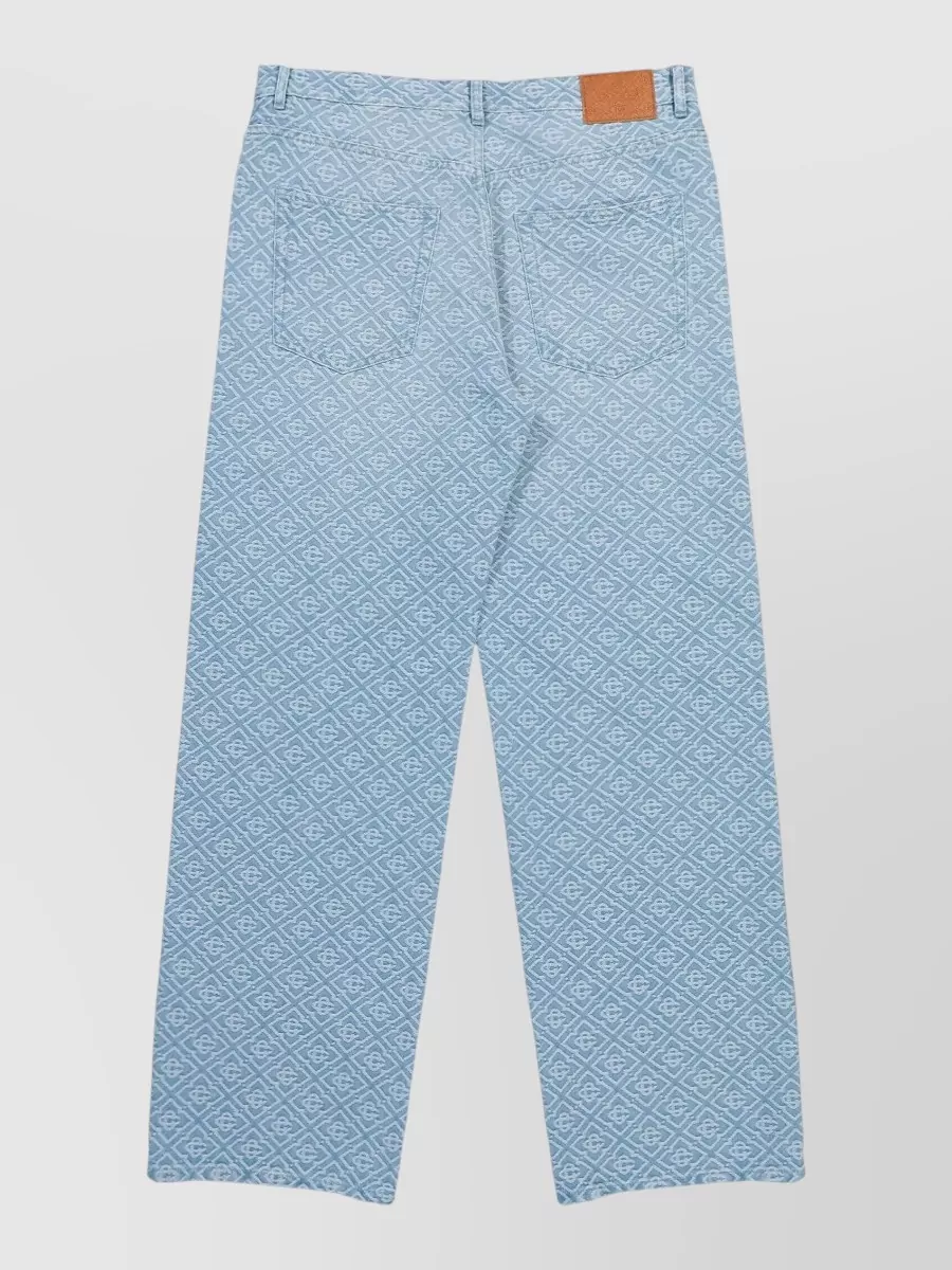Casablanca Denim Straight-Leg Jeans