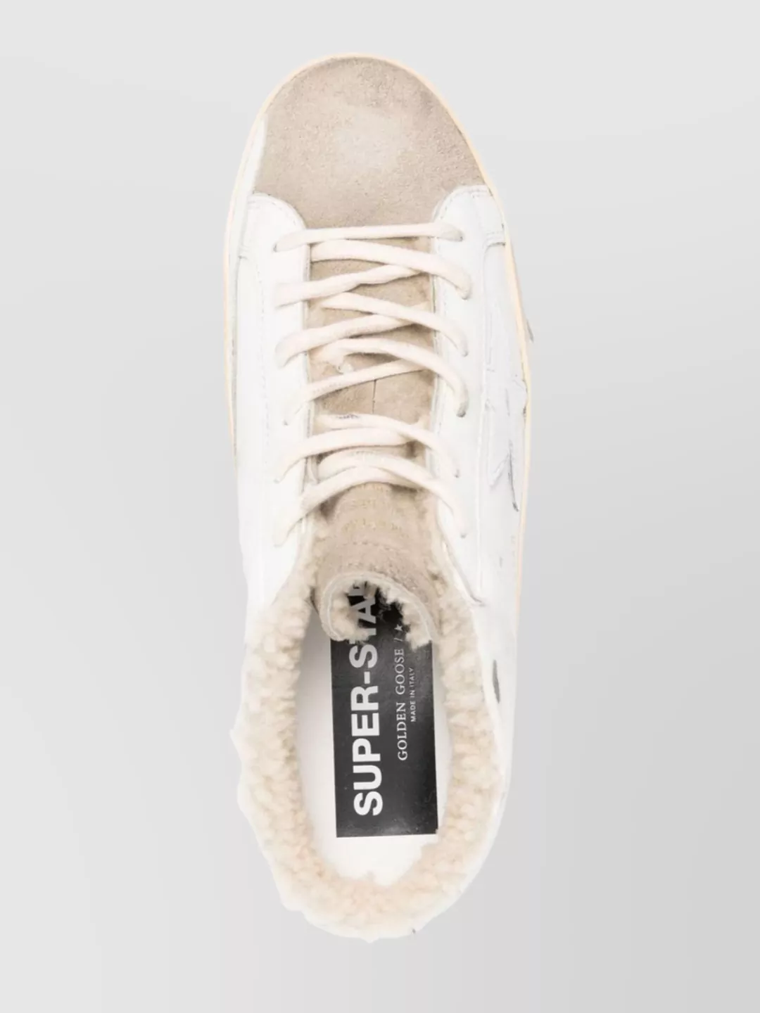 Golden Goose Lace-Up Sneakers Star Patch
