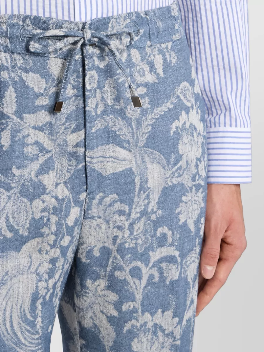 Etro Cotton Chino Shorts