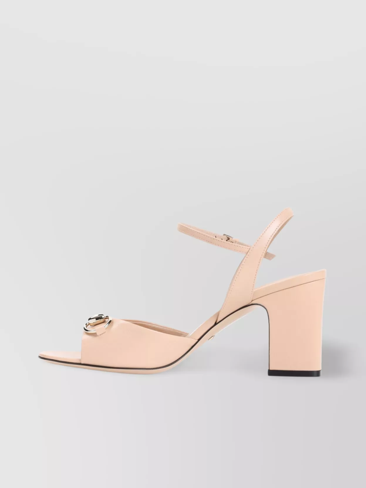 Gucci Horsebit Detail Leather Sandals