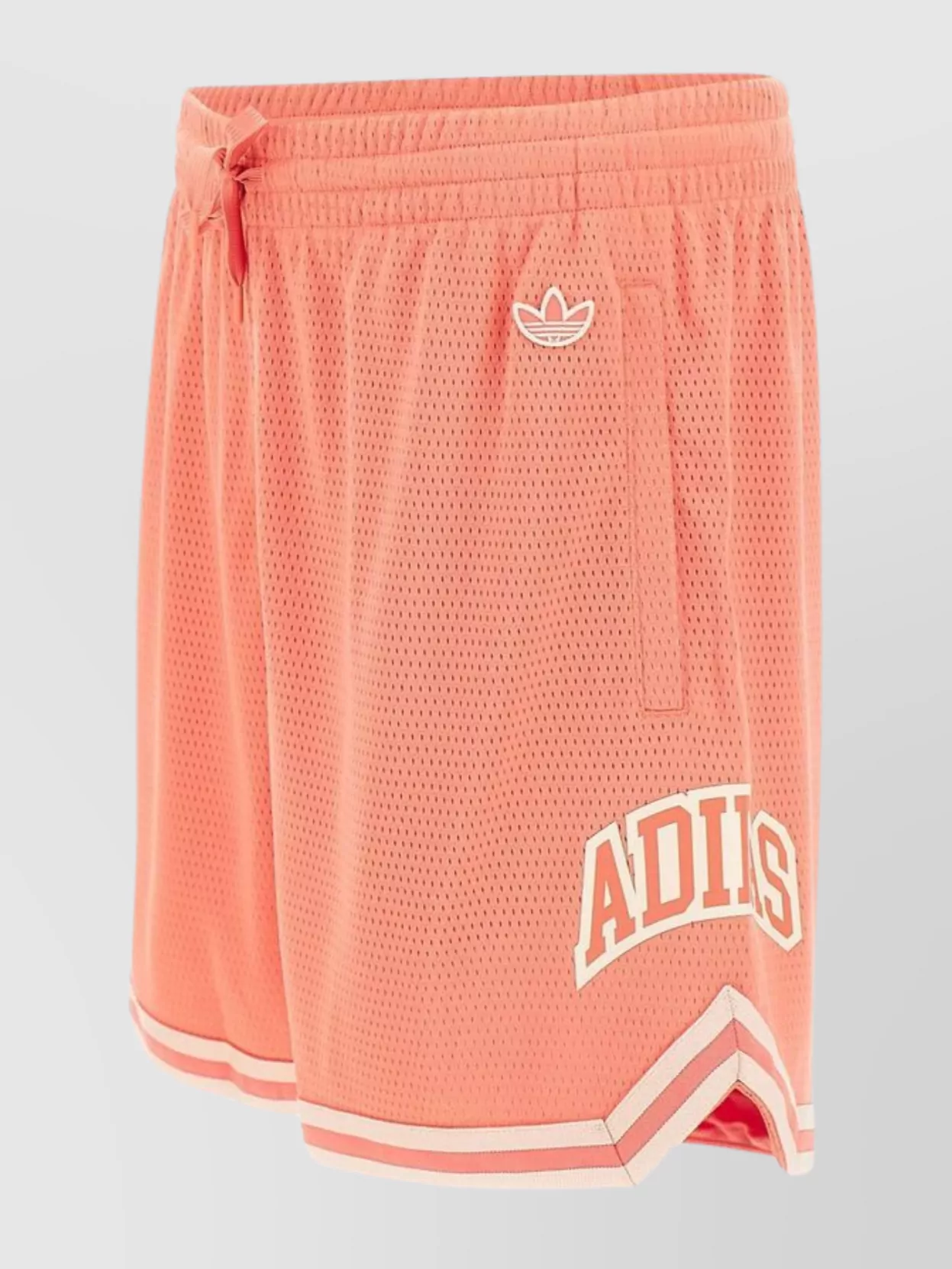 Shop Adidas Originals Contrast Piping Tank Shorts With Perforated Fabric