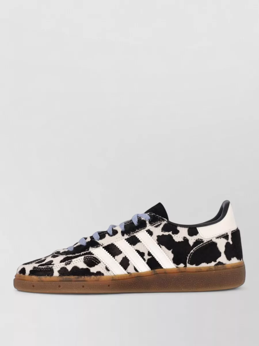 Adidas calf hair lace-up sneakers
