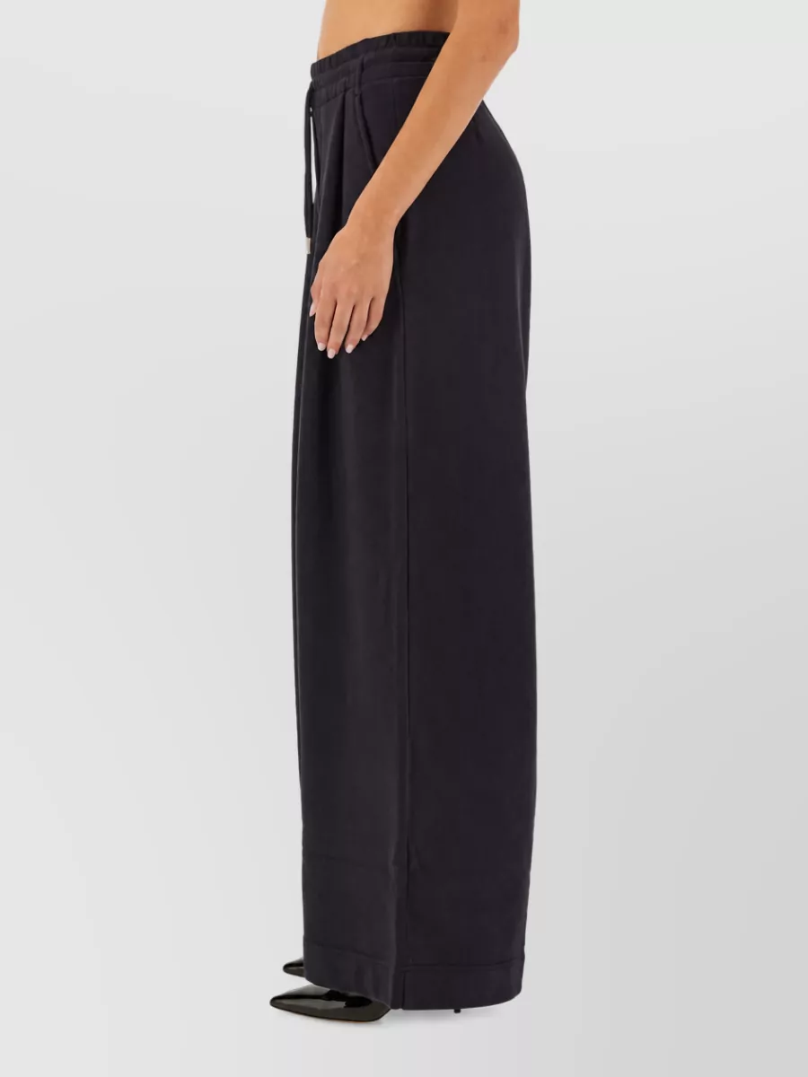Dries Van Noten Cotton Wide-Leg Trousers