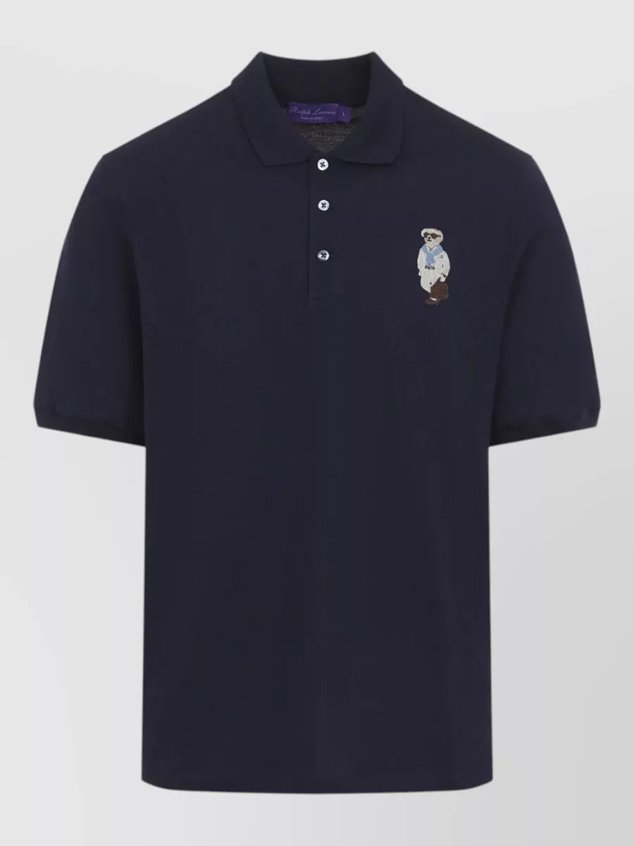 Ralph Lauren Purple Label Cotton Cashmere Regular-Fit Polo Shirt