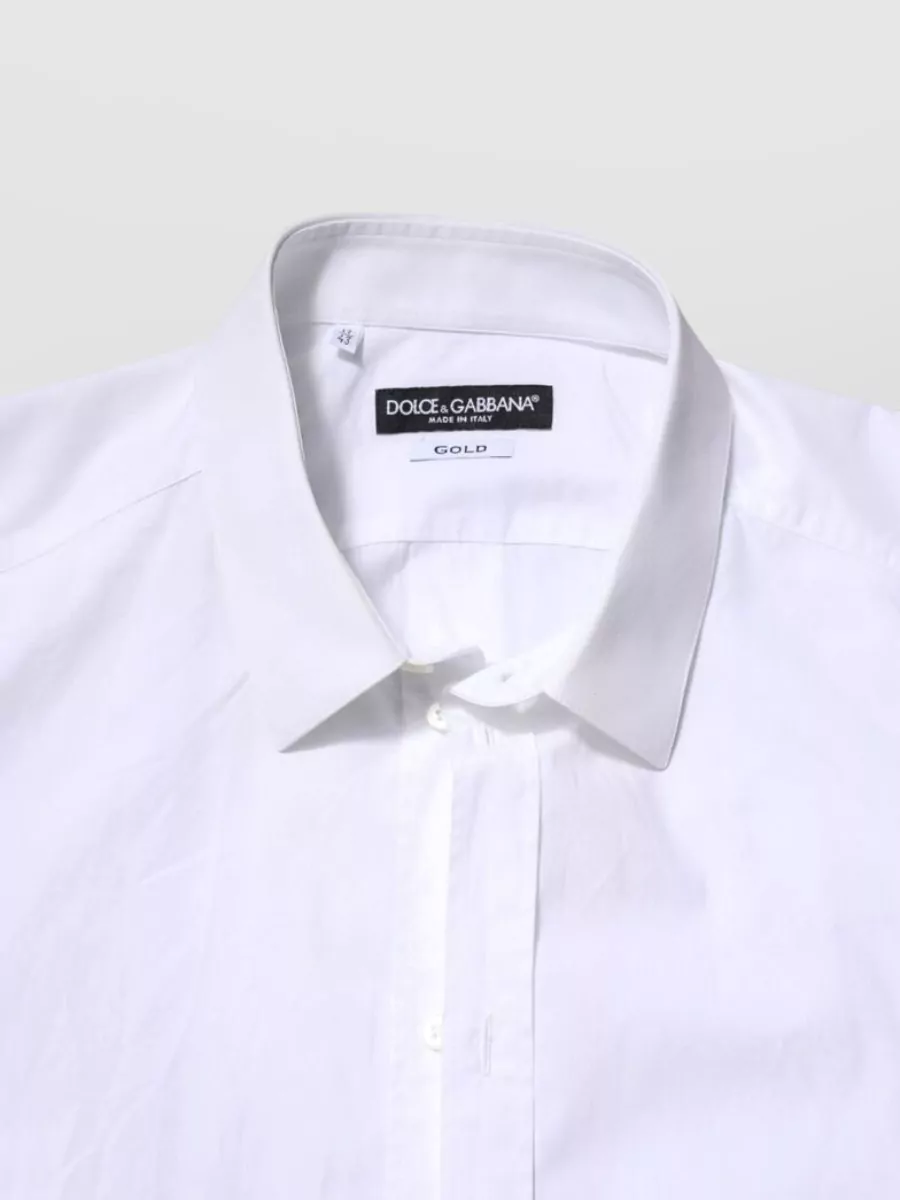 Dolce&Gabbana Cotton Long-Sleeve Dress Shirt