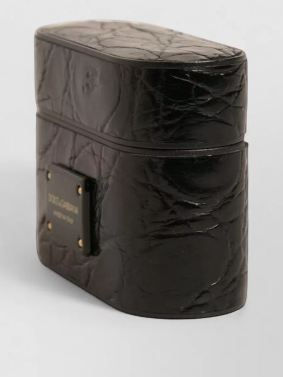 Dolce&Gabbana Leather Airpods Case