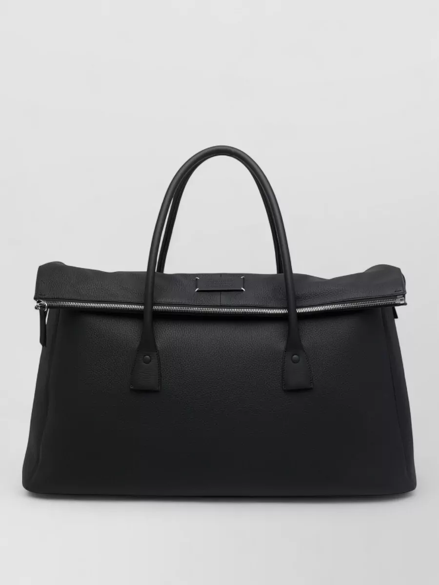 Maison Margiela leather travel bag