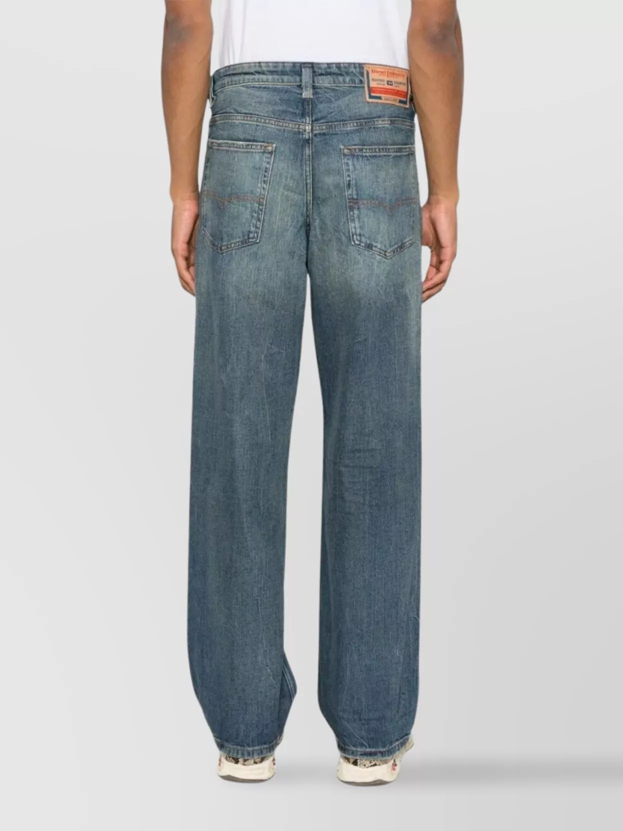 Diesel Macro Faded Five-Pocket Belt Loops