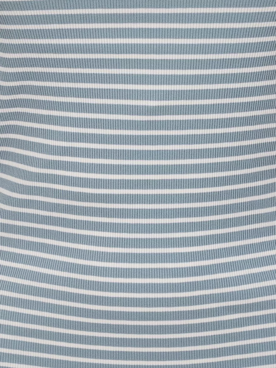 Lauren Ralph Lauren Ribbed Striped Tank Top