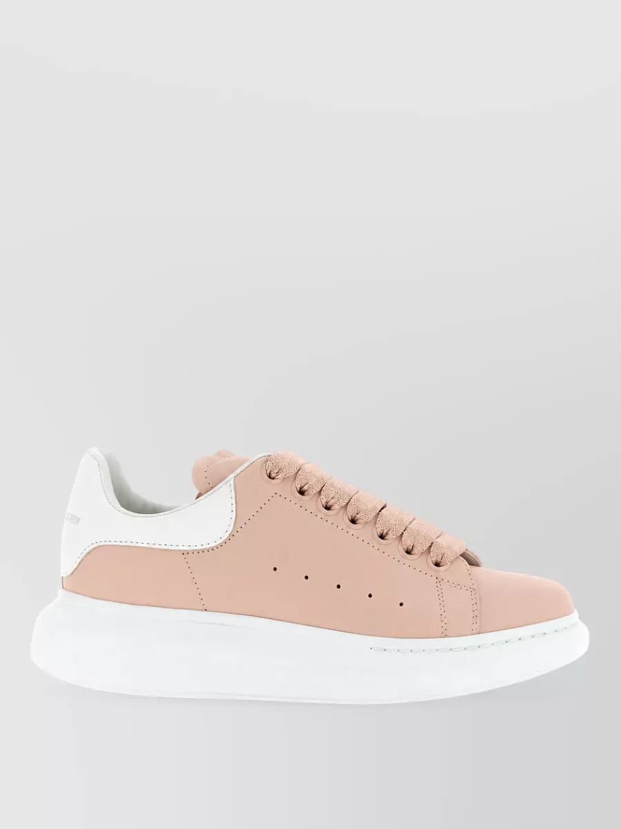 Mc Queen Leather Larry Low-Top Sneakers