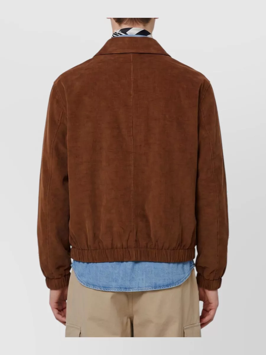 Ami Paris Corduroy Bomber Jacket