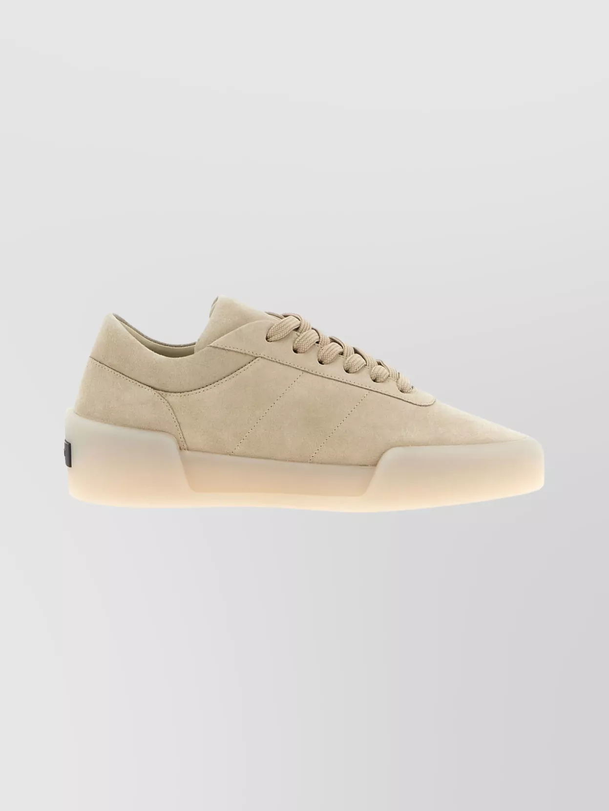 Fear Of God Low Top Suede Sneakers With Rubber Sole