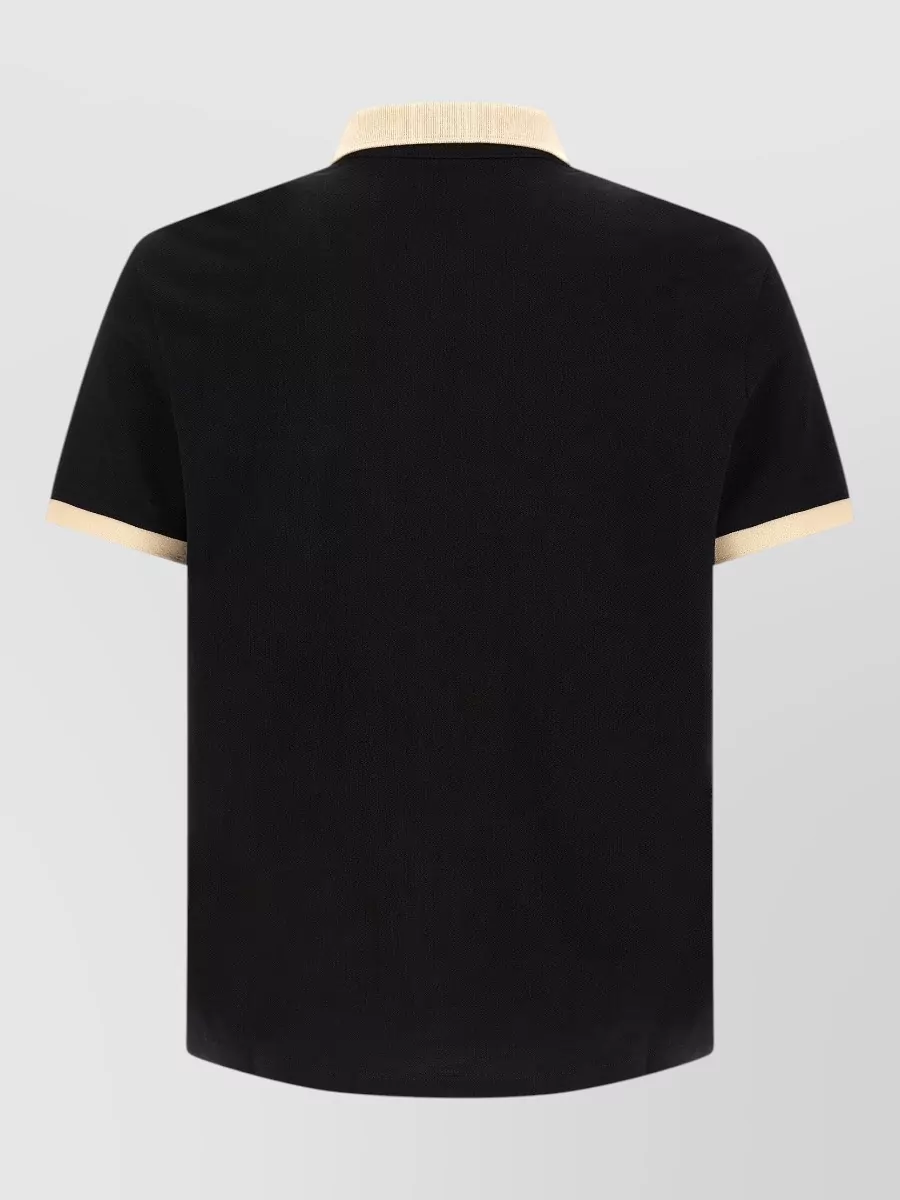 Valentino Garavani Cotton Piqué Short-Sleeve Polo Shirt