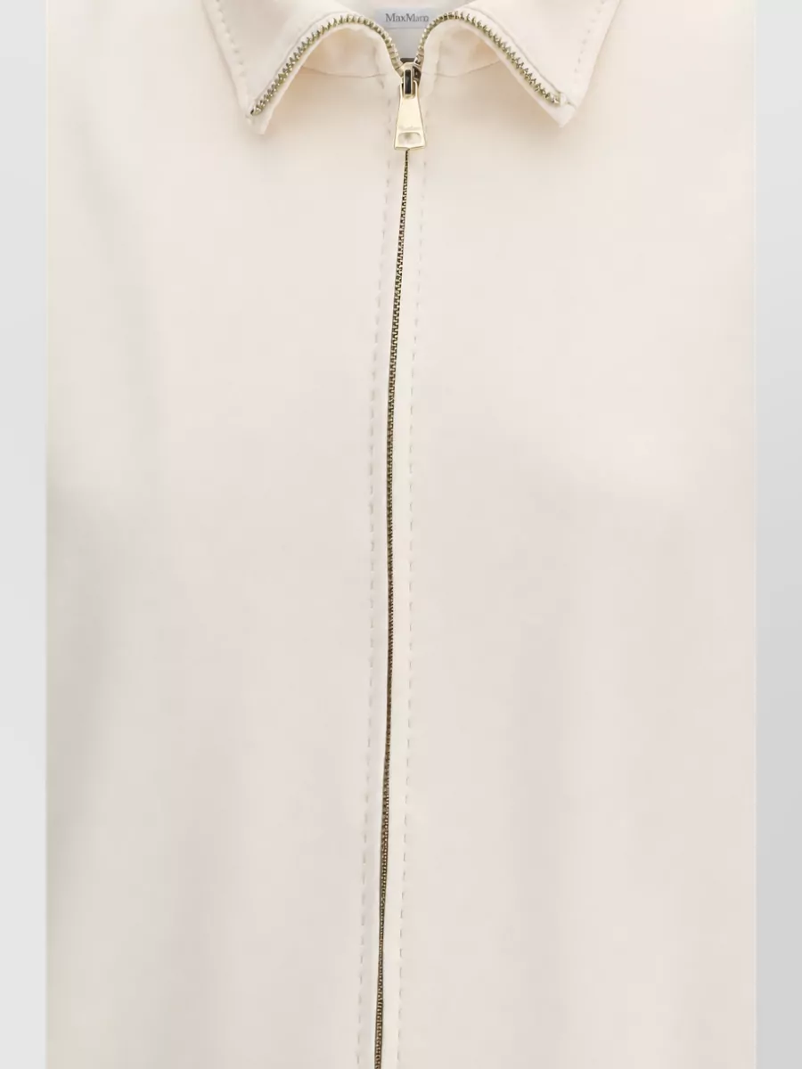 Max Mara Scuba Jersey Single Breasted Coat
