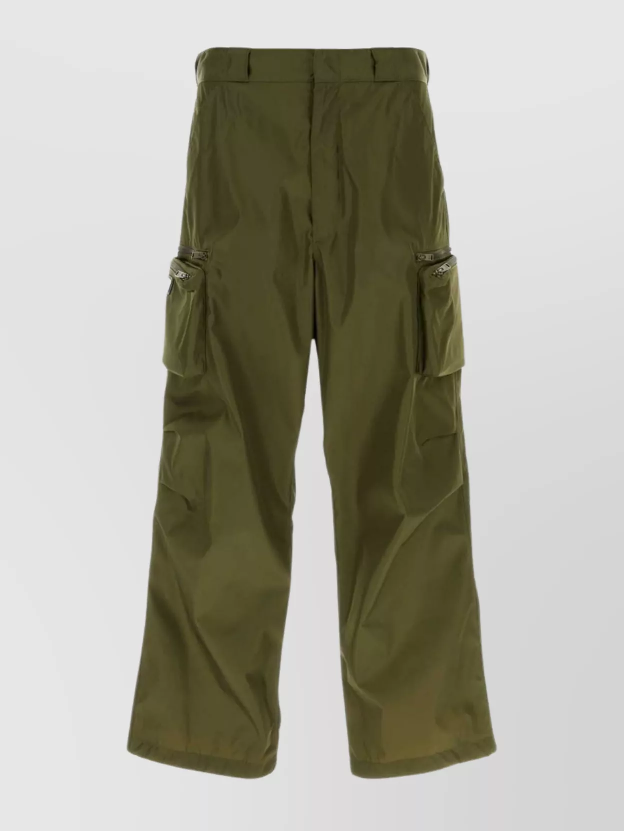 Shop Prada Nylon Cargo Pant With Belt Loops