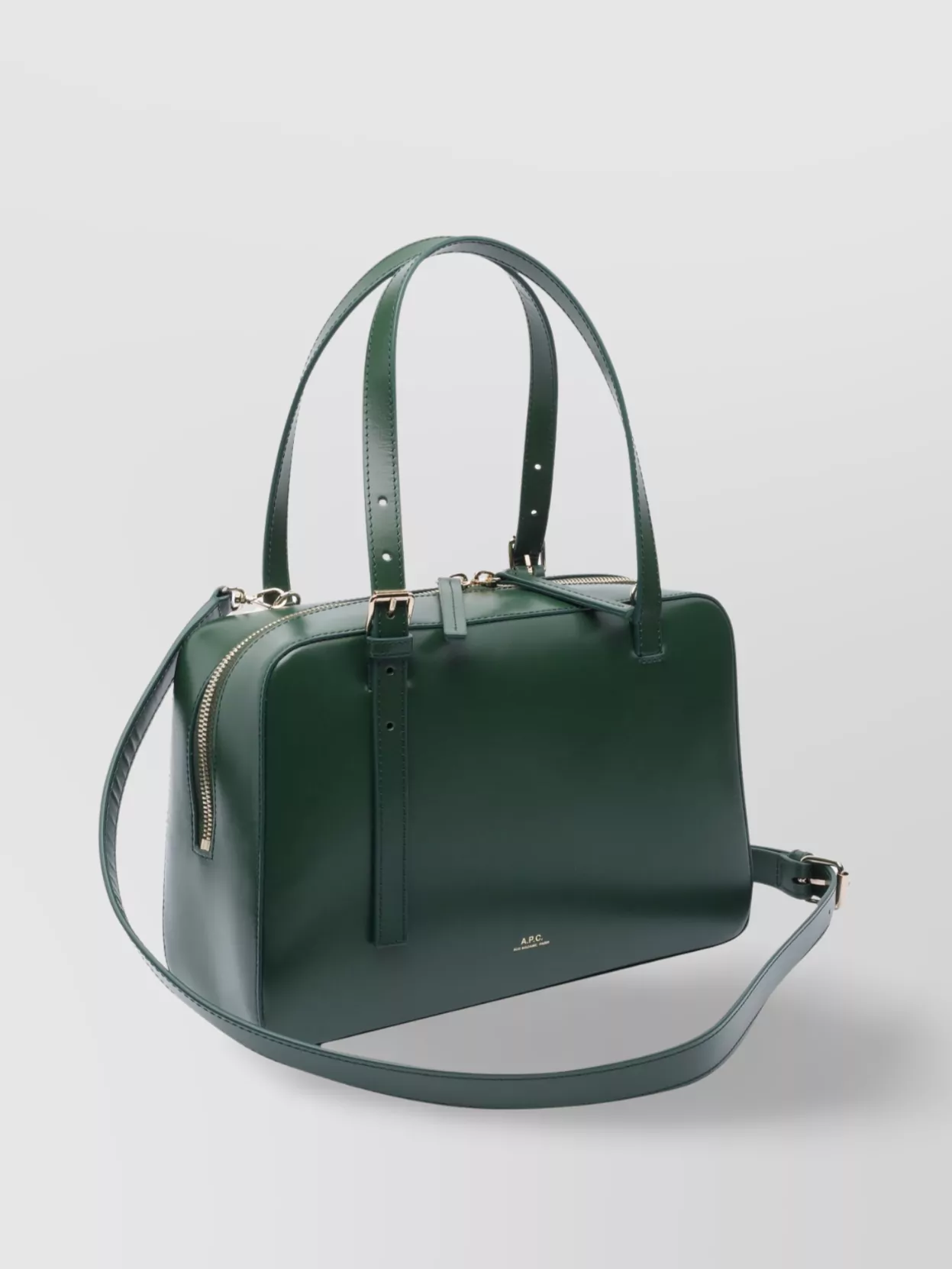 A.p.c. Virginie Box Shoulder Gold Hardware