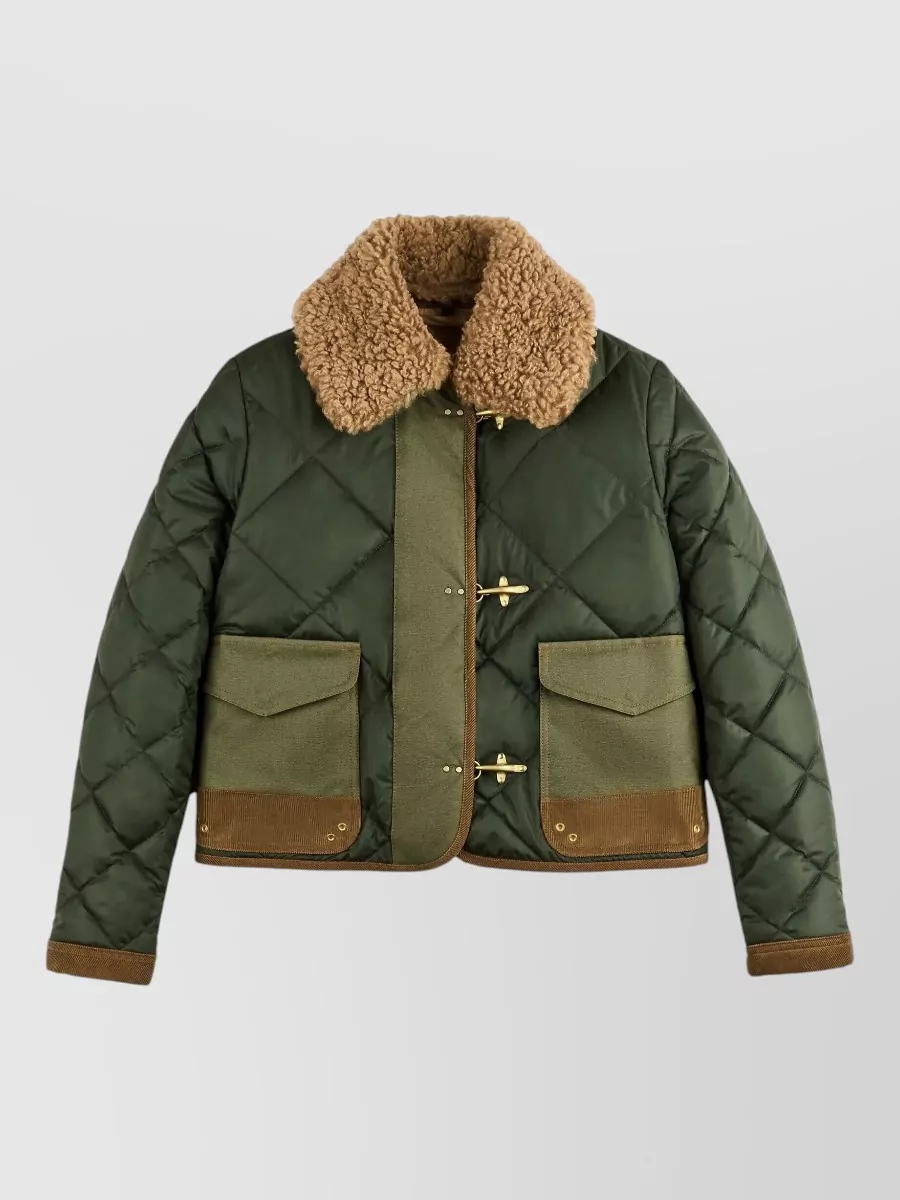 Fay faux fur coat