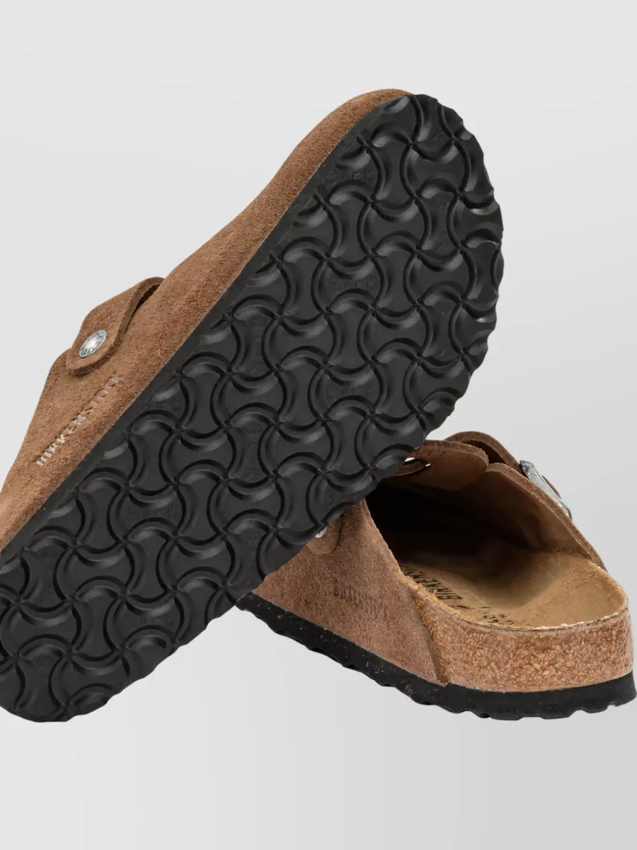 Birkenstock Suede Leather Clogs