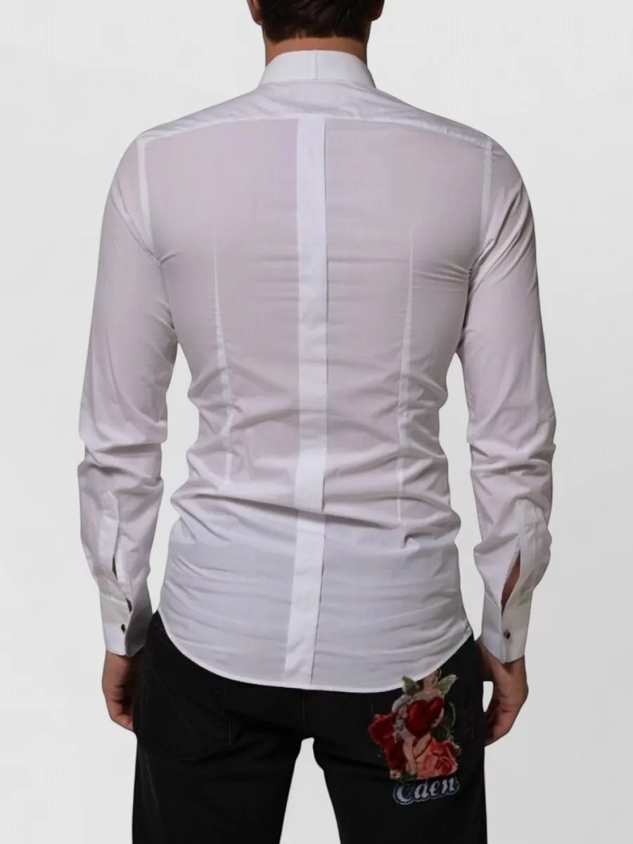 Dolce&Gabbana Cotton Collared Long-Sleeve Shirt