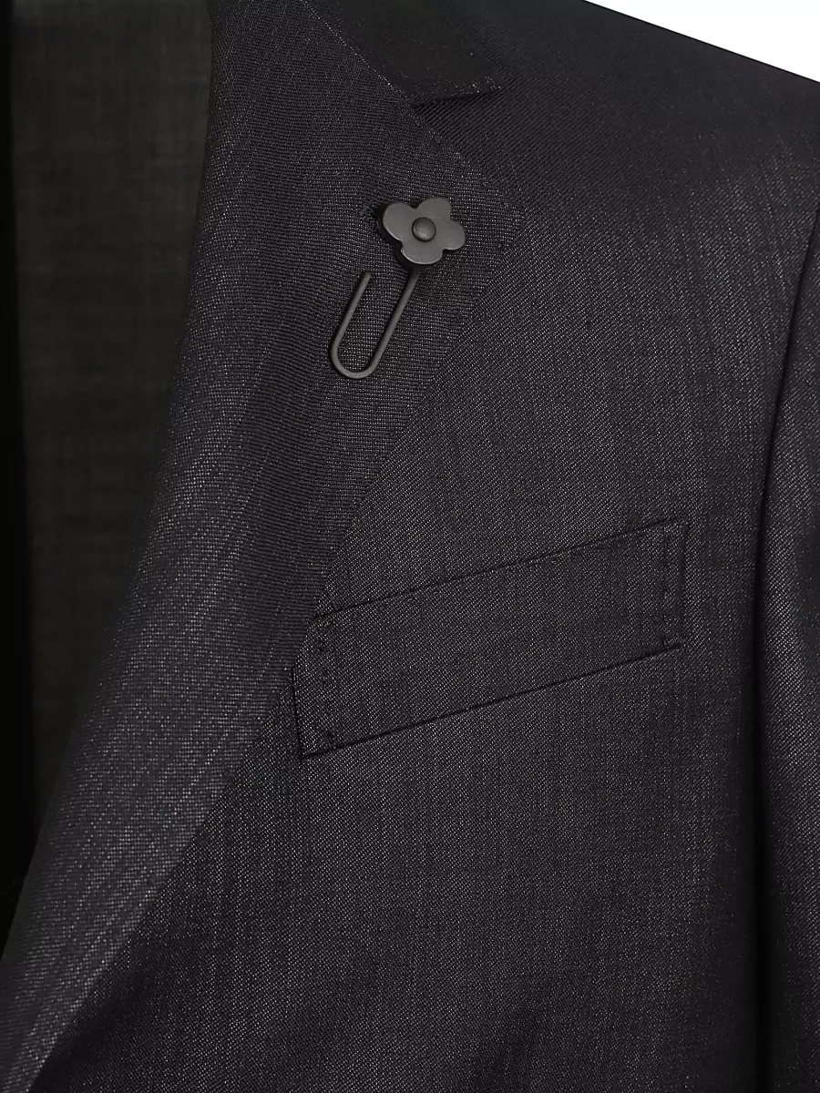 Lardini Wool Single Breasted Suit