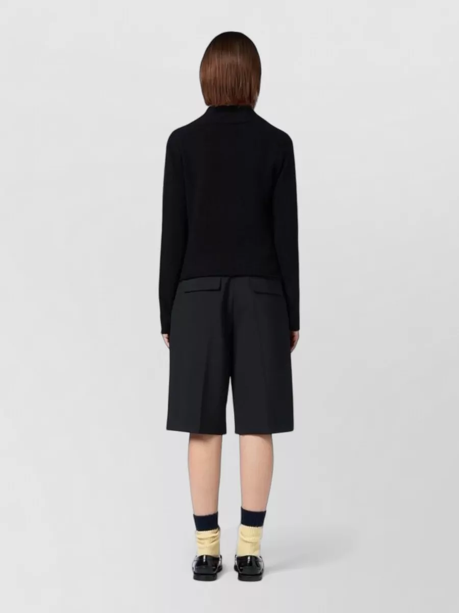 Guest In Residence Ribbed Cashmere Long-Sleeve Polo Jumper