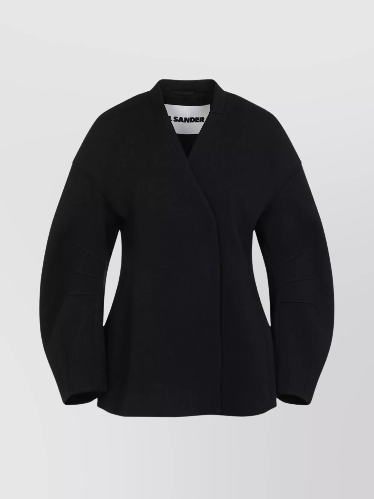 Jil Sander Wool Blend Wrap Jacket