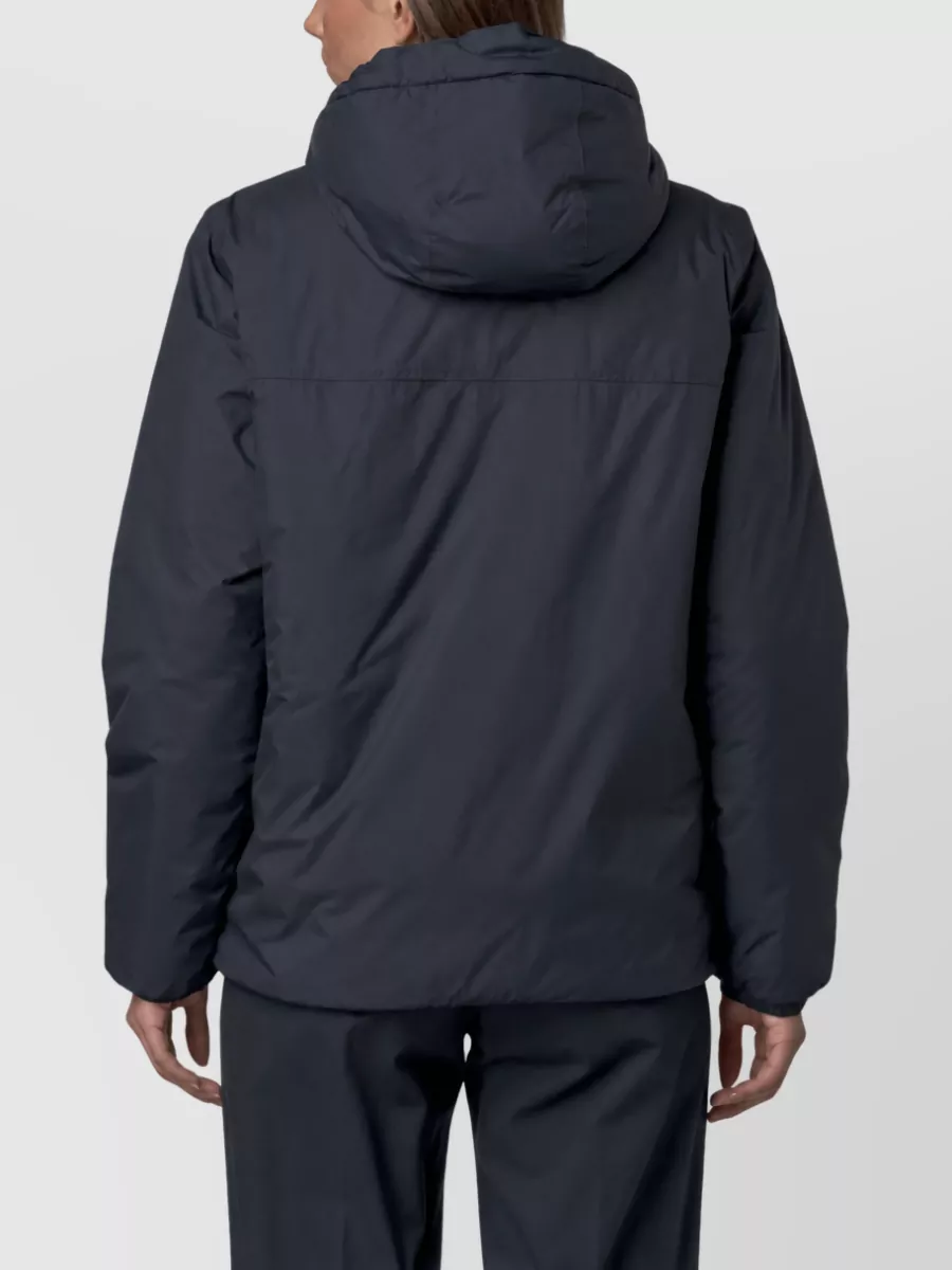 K-Way Hooded Puffer Parka Coat