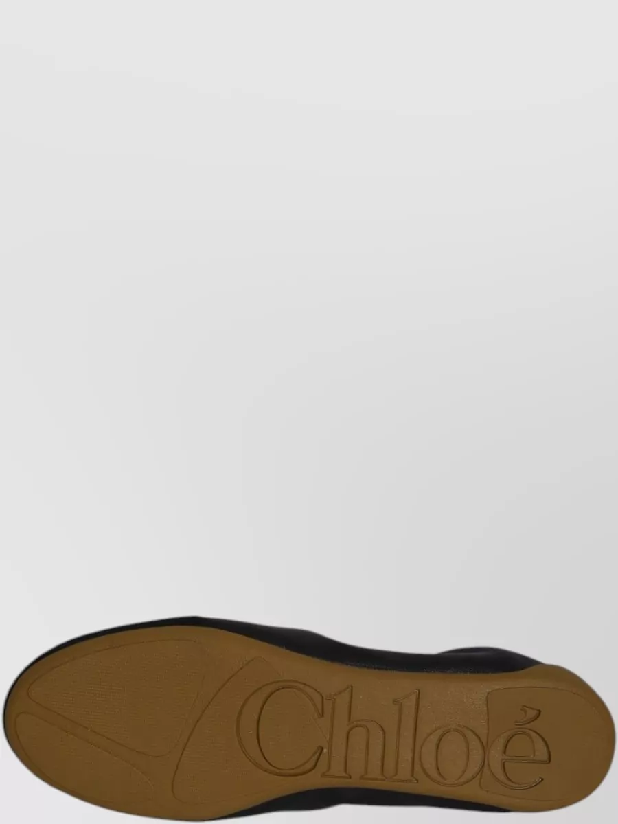 Chloé Leather Ballerina Sneakers