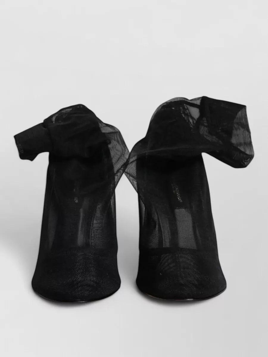 Dolce&Gabbana mesh sock pumps