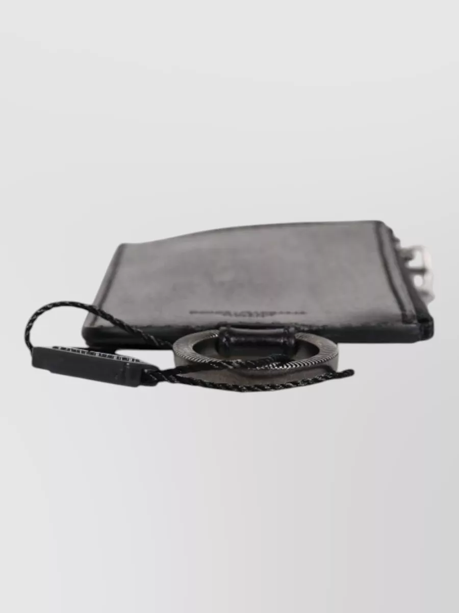 Dolce&Gabbana Leather Lanyard Card Holder