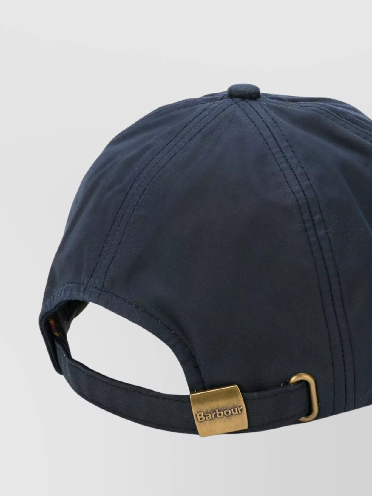 Barbour Curved Brim Six-Panel Sports Cap