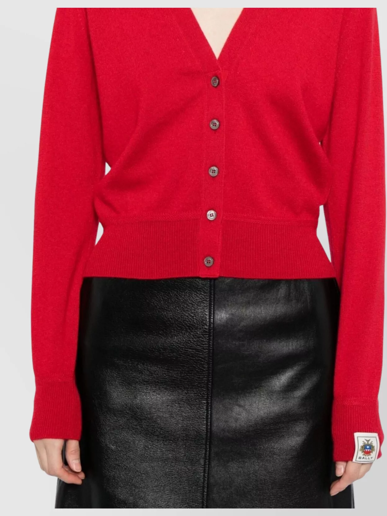 Bally V-Neck Knitwear Long Sleeves