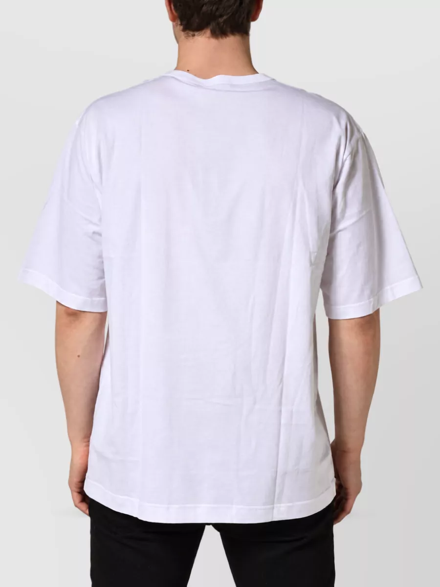Dolce&Gabbana Cotton Short Sleeve Crew Neck T-Shirt