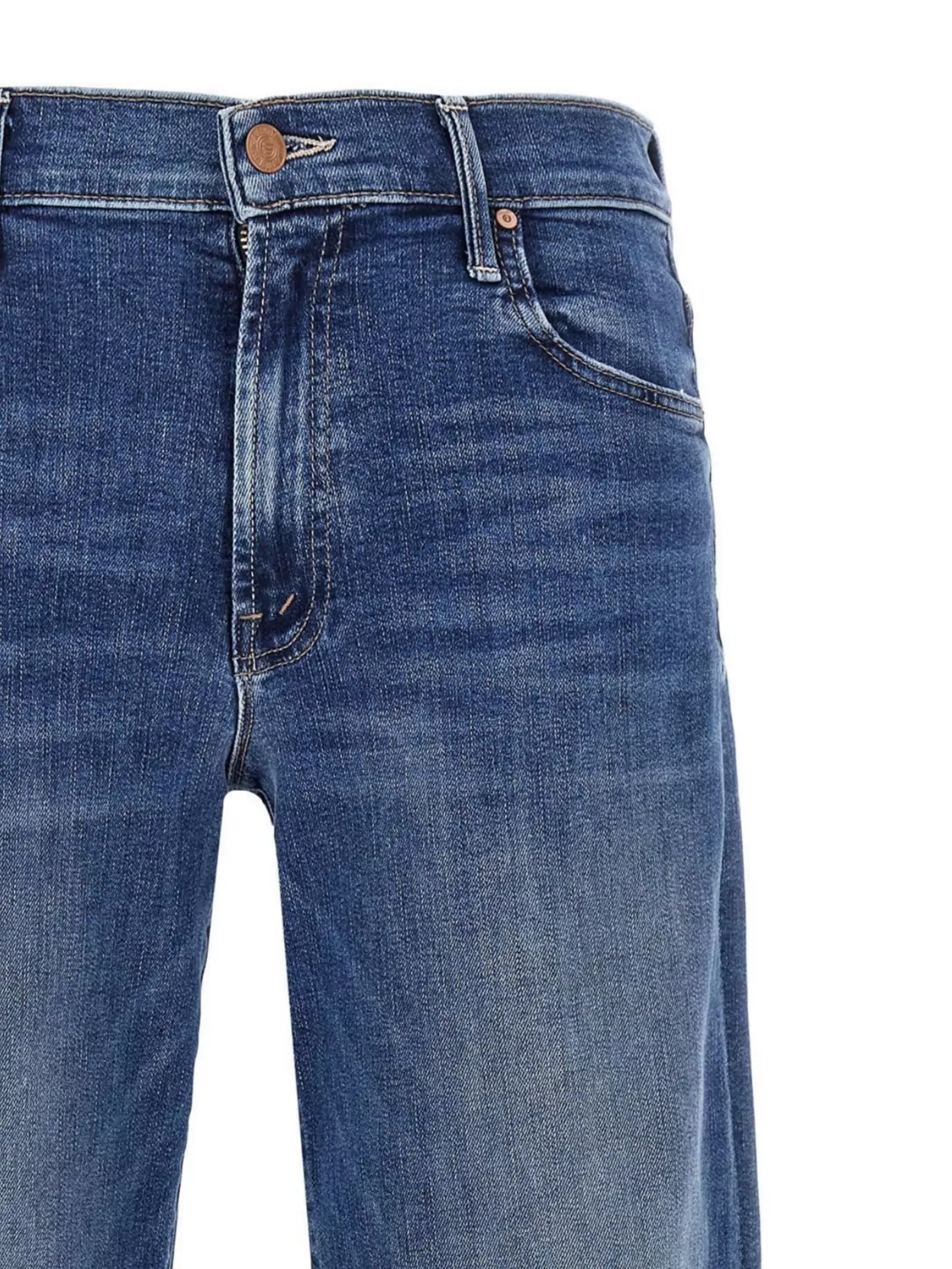 Mother The Mid Rise Maven Sneak Jeans