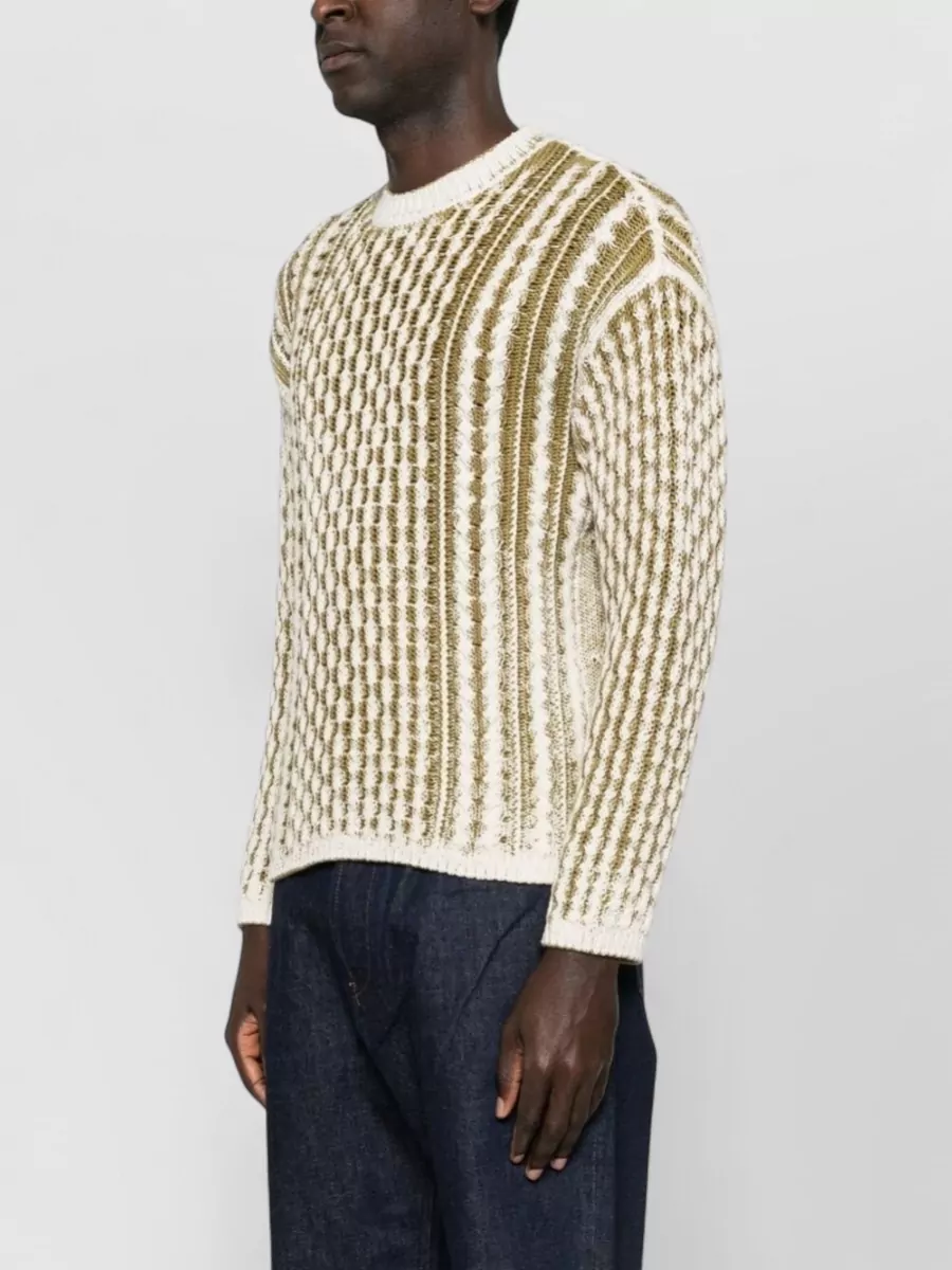 Diesel Open-Knit Logo Jumper