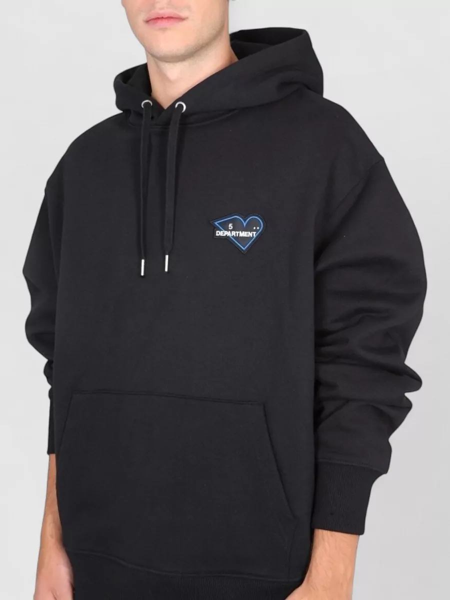 Department Five Cotton Logo-Patch Hoodie